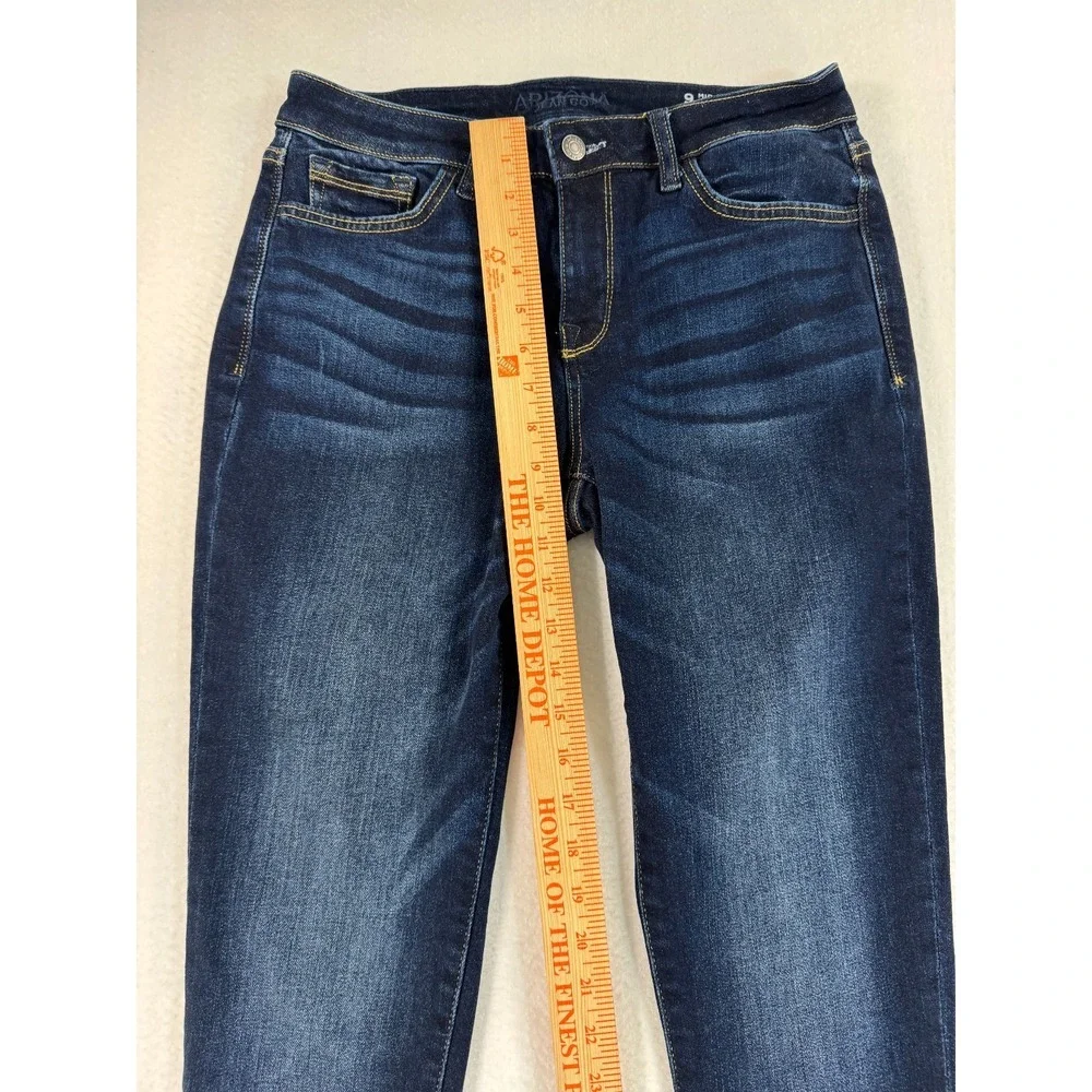 Arizona Jean Co. Women's Size‎ 9 Skinny Blue Jeans Stretch Denim Mid Rise